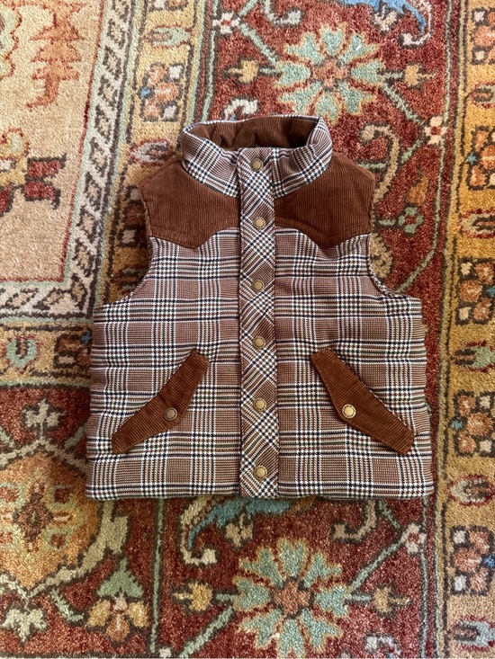 Janie and Jack Other - Janie and Jack The Western Plaid Vest